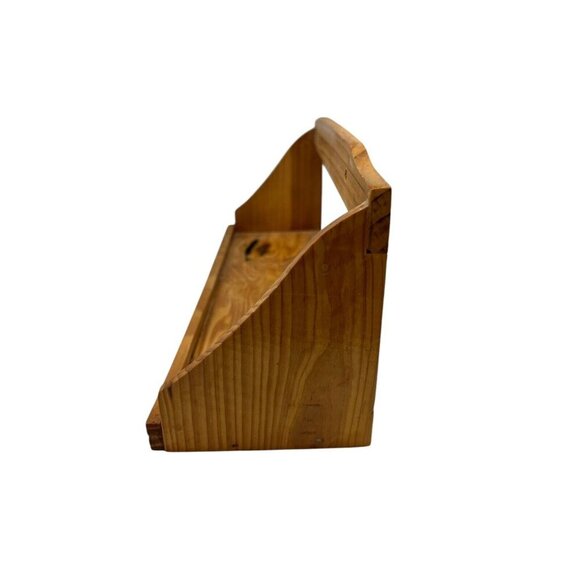 Set of 3 Vintage Ceramic Cow Jars with Wooden Holder Coffee Tea Sugar Bar - Picture 7 of 14